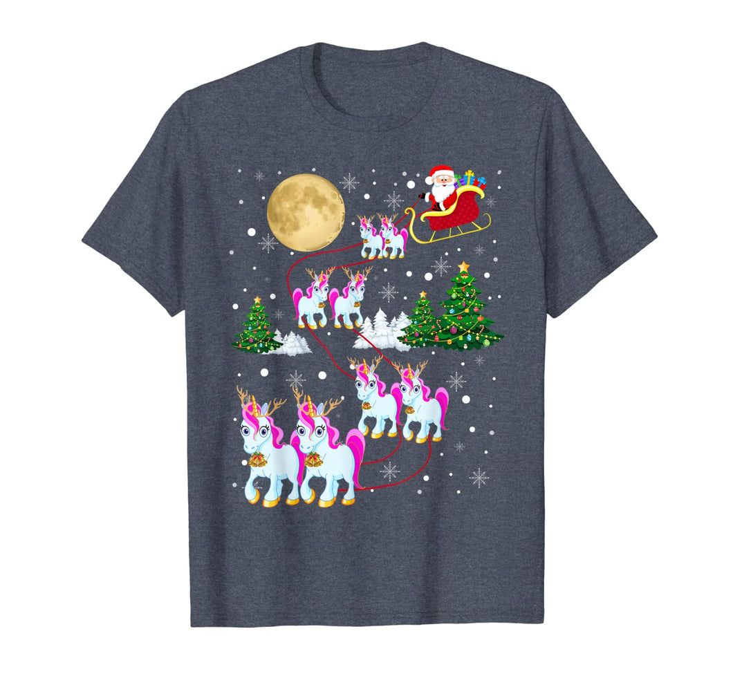 Funny shirts V-neck Tank top Hoodie sweatshirt usa uk au ca gifts for Unicorn Tree Christmas Sweater Xmas Pet Animal Lover Gifts T-Shirt 555962