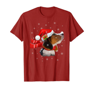 Funny shirts V-neck Tank top Hoodie sweatshirt usa uk au ca gifts for Christmas Beagle Santa Hat Dog Lover Gifts T-Shirt 724321