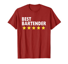 Load image into Gallery viewer, Funny shirts V-neck Tank top Hoodie sweatshirt usa uk au ca gifts for Best Bartender T-Shirts For Women Men 5 Star Gifts Tee Shirt 1941197
