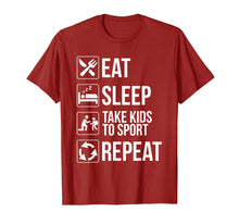 Load image into Gallery viewer, Funny shirts V-neck Tank top Hoodie sweatshirt usa uk au ca gifts for Funny Eat Sleep Take Kids To Sport Repeat Tshirt Funny Gifts 3386796
