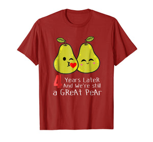 Funny shirts V-neck Tank top Hoodie sweatshirt usa uk au ca gifts for 4th Wedding Anniversary Shirt Gifts Funny Couples T-shirt 637230