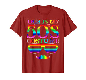 Funny shirts V-neck Tank top Hoodie sweatshirt usa uk au ca gifts for This is my 50's Costume Shirt 1950s Halloween Costume Gifts 975897
