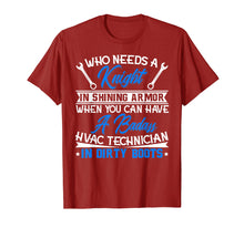Load image into Gallery viewer, Funny shirts V-neck Tank top Hoodie sweatshirt usa uk au ca gifts for Hvac Tech Wife Shirt Funny Gifts For Hvac Technicians Female 2810913
