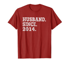 Load image into Gallery viewer, Funny shirts V-neck Tank top Hoodie sweatshirt usa uk au ca gifts for Mens 5th Wedding Anniversary Gifts - Husband Since 2014 Shirt 2113972
