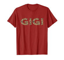 Load image into Gallery viewer, Gigi Leopard T Shirts For Women Grandma Mother&#39;s Day Gifts TShirt914853
