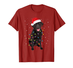 Christmas Labrador Retriever Dog Black Lab Lover Gifts T-Shirt-613466
