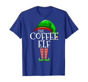 The Coffee Elf Group Matching Family Christmas Gifts Funny T-Shirt