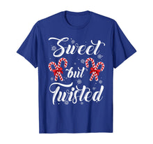 Load image into Gallery viewer, Funny shirts V-neck Tank top Hoodie sweatshirt usa uk au ca gifts for Sweet But Twisted Candy Cane Christmas Hat Funny Gifts T-Shirt 879861
