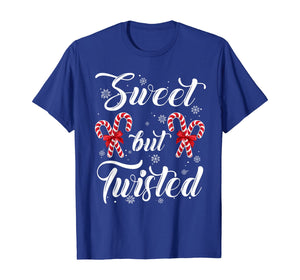 Funny shirts V-neck Tank top Hoodie sweatshirt usa uk au ca gifts for Sweet But Twisted Candy Cane Christmas Hat Funny Gifts T-Shirt 879861