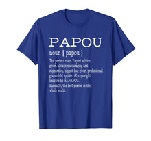 Load image into Gallery viewer, Funny shirts V-neck Tank top Hoodie sweatshirt usa uk au ca gifts for Papou Definition Grandpa Father&#39;s Day Gifts - Men T-Shirt 2517918
