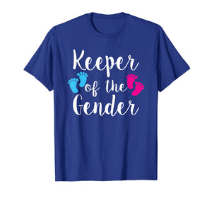 Funny shirts V-neck Tank top Hoodie sweatshirt usa uk au ca gifts for Keeper of Gender Reveal Tshirt Baby Announcement Gifts Tees 3668780