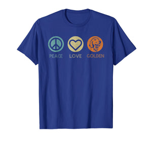 Funny shirts V-neck Tank top Hoodie sweatshirt usa uk au ca gifts for Vintage Peace Love Golden Retriever Tshirt Dog Lover Gifts 698869