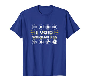 Funny shirts V-neck Tank top Hoodie sweatshirt usa uk au ca gifts for I Void Warranties Shirt Gadget Geek Technology Lover Gifts 2557564