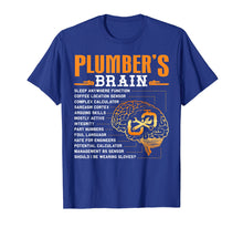 Load image into Gallery viewer, Funny shirts V-neck Tank top Hoodie sweatshirt usa uk au ca gifts for Funny Plumber Gifts - Plumber&#39;s Brain T-Shirt 2668425
