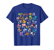 Load image into Gallery viewer, Funny shirts V-neck Tank top Hoodie sweatshirt usa uk au ca gifts for ABC A Rhyming Animal Alphabet T-Shirt Learning Kids Gifts 1012723
