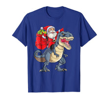 Load image into Gallery viewer, Funny shirts V-neck Tank top Hoodie sweatshirt usa uk au ca gifts for Dinosaur Christmas Shirt Boys Santa T rex Kids Xmas Gifts 1967522
