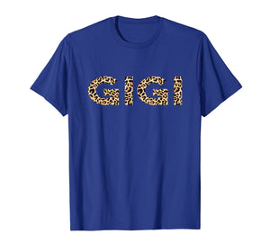 Gigi Leopard T Shirts For Women Grandma Mother's Day Gifts TShirt914853