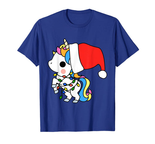 Funny shirts V-neck Tank top Hoodie sweatshirt usa uk au ca gifts for Unicorn Christmas Shirt Girls Women Xmas Gifts Cute Kawaii T-Shirt 434802