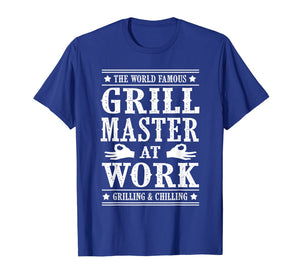 Grill Master Barbecue BBQ Smoker Grillin Dad Grandpa Gifts TShirt875697