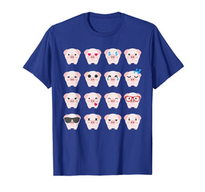 Pig Emoji t-shirt pig lover gifts-144142