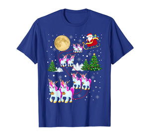 Funny shirts V-neck Tank top Hoodie sweatshirt usa uk au ca gifts for Unicorn Tree Christmas Sweater Xmas Pet Animal Lover Gifts T-Shirt 555962