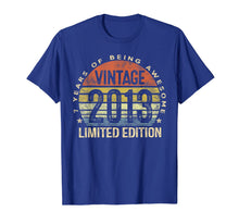 Load image into Gallery viewer, 7 Year Old Gifts Vintage 2013 Limited Edition 7th Birthday TShirt232791
