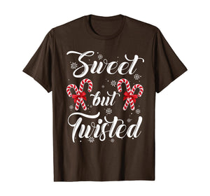 Funny shirts V-neck Tank top Hoodie sweatshirt usa uk au ca gifts for Sweet But Twisted Candy Cane Christmas Hat Funny Gifts T-Shirt 879861