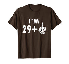 Load image into Gallery viewer, Funny shirts V-neck Tank top Hoodie sweatshirt usa uk au ca gifts for Funny 30th Birthday Gifts Shirt I&#39;m 29 Plus 1 Middle Finger 2552303
