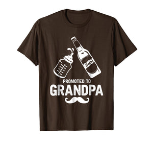 Grandpa Gifts First Time Dad Promoted To Grandpa T-Shirt