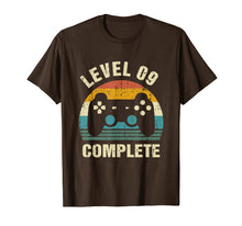 Load image into Gallery viewer, 9th Wedding Anniversary Gifts Level 9 Complete Gamer T-Shirt
