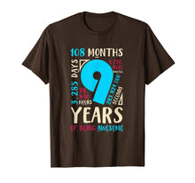 Load image into Gallery viewer, Funny shirts V-neck Tank top Hoodie sweatshirt usa uk au ca gifts for 9th Birthday Gifts Son Daughter Nine 9 Year Old Boys Girls T-Shirt 524851
