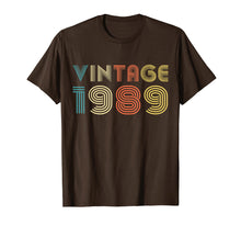 Load image into Gallery viewer, Funny shirts V-neck Tank top Hoodie sweatshirt usa uk au ca gifts for Retro Vintage 1989 TShirt 30th Birthday Gifts 30 Years Old 2779644
