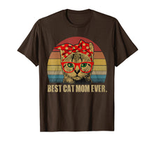 Load image into Gallery viewer, Funny shirts V-neck Tank top Hoodie sweatshirt usa uk au ca gifts for Best Cat Mom Ever T-Shirt Vintage Cat Momy Gifts Funny 3346009
