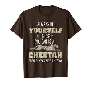 Cute Funny Cheetah T-Shirt Gifts For Girls Women Kids