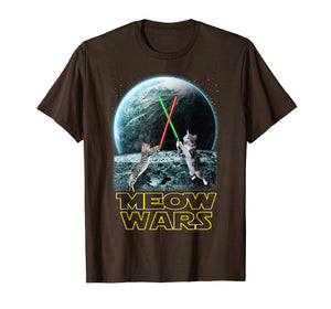 Funny shirts V-neck Tank top Hoodie sweatshirt usa uk au ca gifts for Meow Wars Cat Shirt Funny Gifts For Cats Lovers T-Shirt 4688000