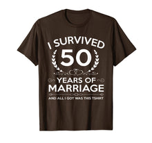 Load image into Gallery viewer, 50th Wedding Anniversary Gifts Couples Husband Wife 50 Years T-Shirt-439990
