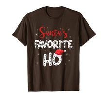 Load image into Gallery viewer, Funny shirts V-neck Tank top Hoodie sweatshirt usa uk au ca gifts for Xmas Gifts Santa&#39;s Favorite Ho With Santa Hat Christmas T-Shirt 846108
