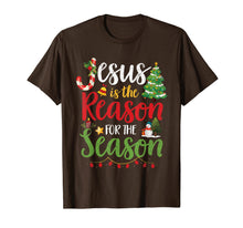 Load image into Gallery viewer, Funny shirts V-neck Tank top Hoodie sweatshirt usa uk au ca gifts for Jesus Is The Reason For The Season Christmas Christian Gifts T-Shirt 257582
