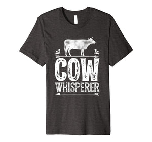 Funny shirts V-neck Tank top Hoodie sweatshirt usa uk au ca gifts for Cow Whisperer T Shirt Funny Cows Farm Poultry Farmer Gifts 2155473
