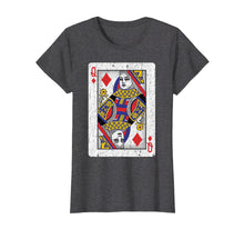 Load image into Gallery viewer, Funny shirts V-neck Tank top Hoodie sweatshirt usa uk au ca gifts for Queen of Diamonds Poker Lover Gifts Playing Card T-Shirt 4108086
