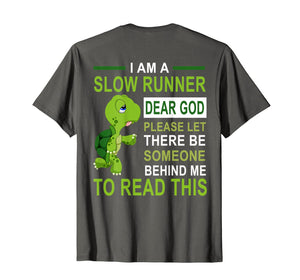 Slow Runner Running Lovers Gifts Turtle Running Team T-Shirt-1923399