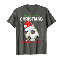 Load image into Gallery viewer, This Is My Christmas Pajama Soccer Christmas Gifts T-Shirt
