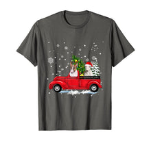 Load image into Gallery viewer, Funny shirts V-neck Tank top Hoodie sweatshirt usa uk au ca gifts for Bull Terrier Riding Red Truck Christmas Gifts Dog T-Shirt 880696
