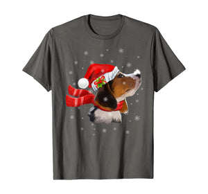 Funny shirts V-neck Tank top Hoodie sweatshirt usa uk au ca gifts for Christmas Beagle Santa Hat Dog Lover Gifts T-Shirt 724321