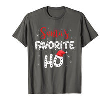 Load image into Gallery viewer, Funny shirts V-neck Tank top Hoodie sweatshirt usa uk au ca gifts for Xmas Gifts Santa&#39;s Favorite Ho With Santa Hat Christmas T-Shirt 846108

