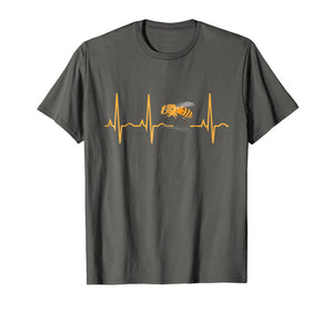 Bee Lover Gifts - Honeybee Heartbeat TShirt Men Women Kids 1218860