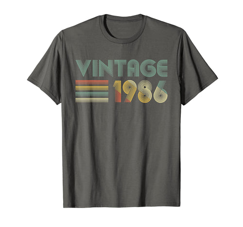 Funny shirts V-neck Tank top Hoodie sweatshirt usa uk au ca gifts for Retro Vintage 1986 TShirt 33rd Birthday Gifts 33 Years Old 3032325