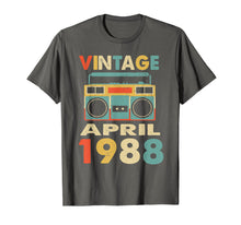 Load image into Gallery viewer, Funny shirts V-neck Tank top Hoodie sweatshirt usa uk au ca gifts for Vintage April 1988 Tshirt Retro 31st Birthday Gifts 2984521
