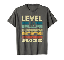 Load image into Gallery viewer, Funny shirts V-neck Tank top Hoodie sweatshirt usa uk au ca gifts for Level 18 Unlocked T-Shirt Vintage Gamer 18th Birthday Gifts 1419014
