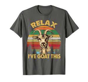 Retro Vintage Relax I've Goat This Tshirt Goat Lover Gifts
